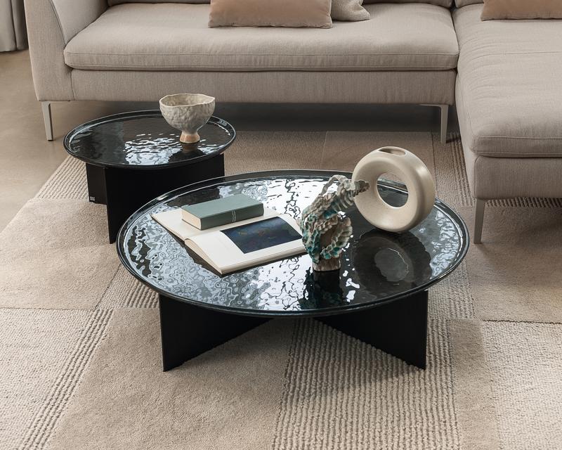 Glas Couchtische (Designer Couchtische)