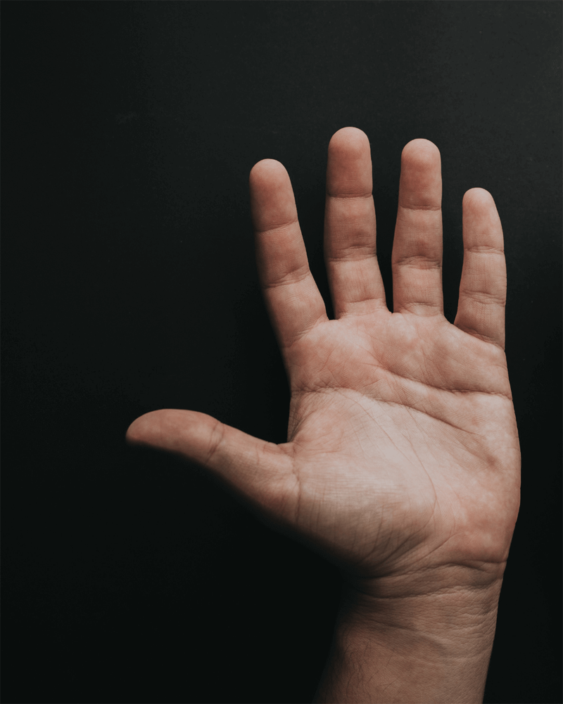 linke Hand