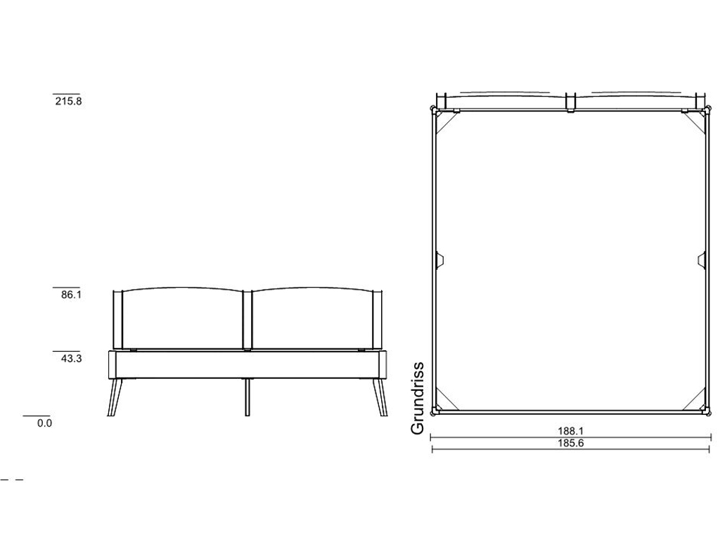 180 x 200 cm