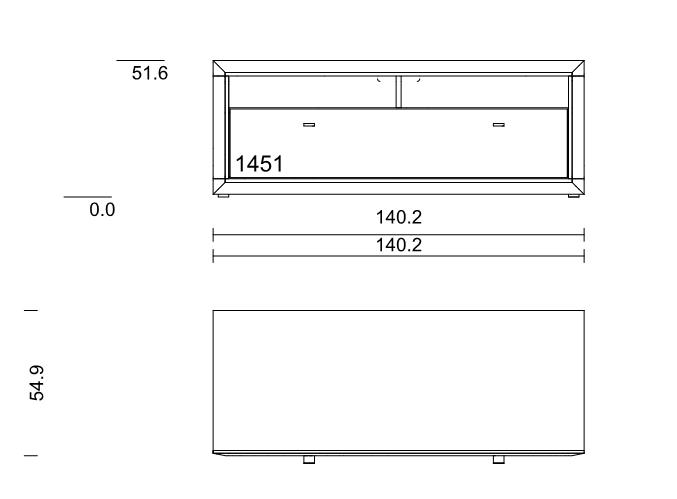 Type 1451 | B: 140,2 cm