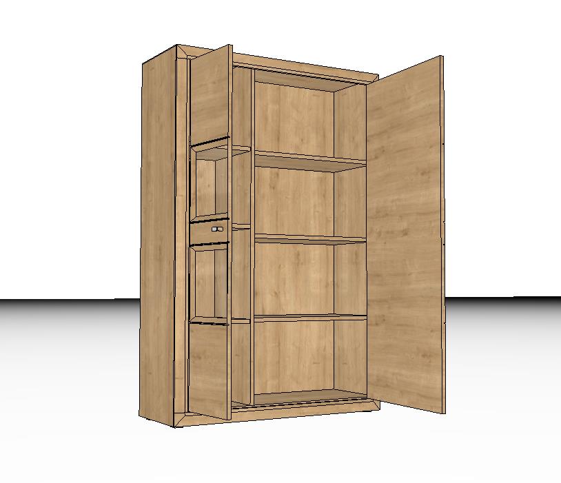 Wöstmann. Aurum | Schrank | Type 4023 / 4024 | B: 108,2 cm