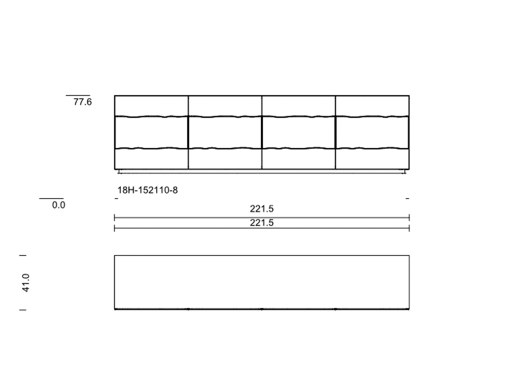 Wimmer. 18Hundert | Sideboard | B: 221,5 cm | 152110