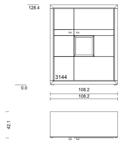 Type 3144 (Holz-Glastür rechts)