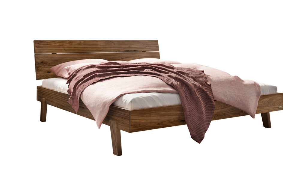 Hasena -  Trento Bett Imperia | Rahmen Trento 16 | Kopfteil Lino | Füße Getano | konfigurierbar