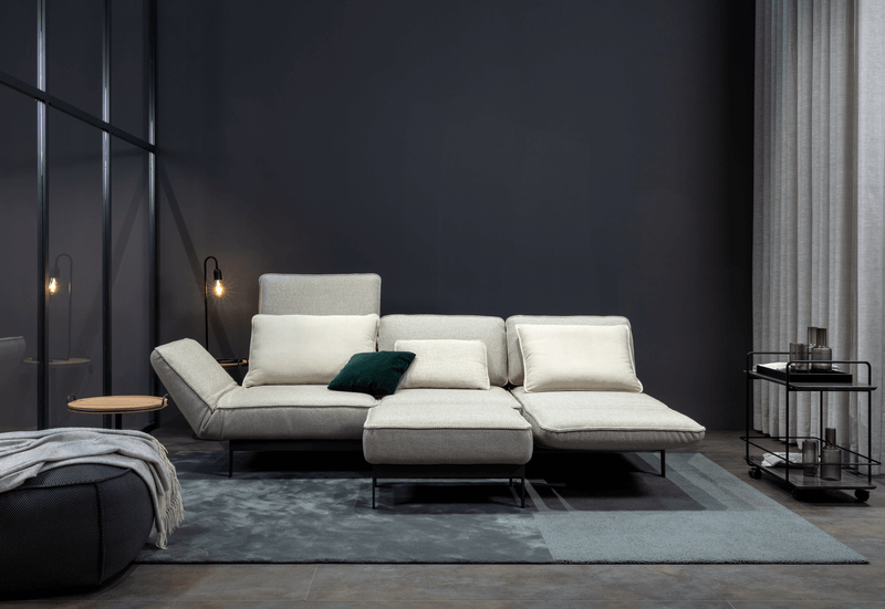 Rolf Benz. 386 MERA | Liege-Sofabank | B: 275 cm