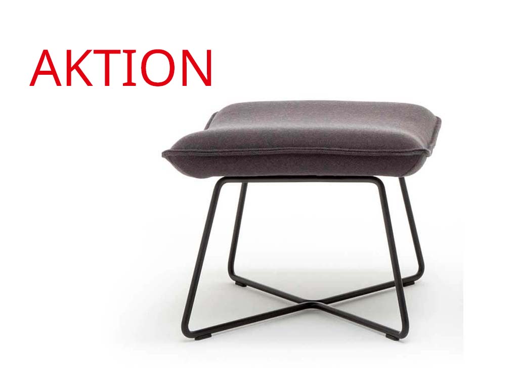 Rolf Benz. 383 | Hocker | einfarbig | AKTION