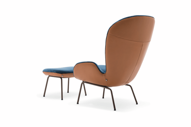 Rolf Benz. 594 | Hocker | zweifarbig 