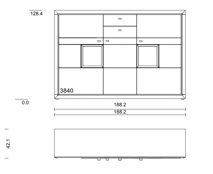 Type 3840 | B: 188,2 cm