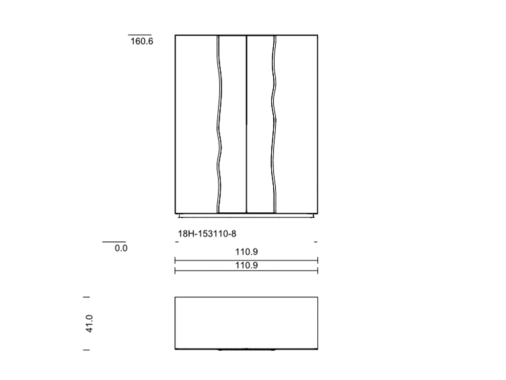 Wimmer. 18Hundert | Highboard | B: 110,9 cm | 153110