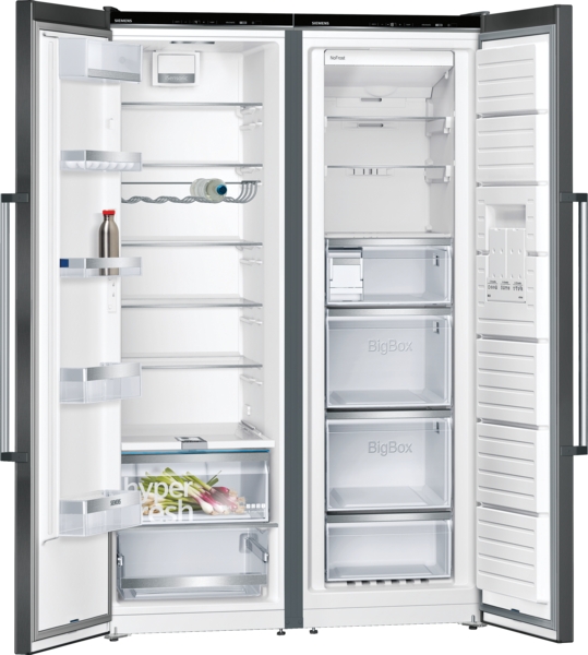 Siemens KA95NAXEP Set of single door Fridge and Freezer GS36NAXEP + KS36VAXEP + KS39ZAX00