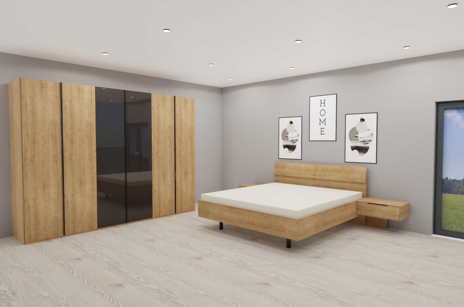 Wöstmann. WSM 2600 | Schlafzimmer-Set | Vorschlagskombination 1009