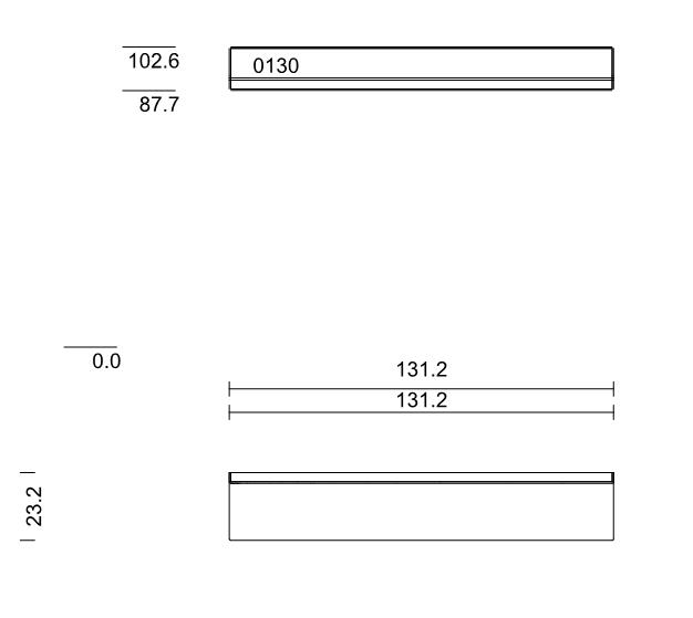 TYPE 0130 | B 131,2 cm