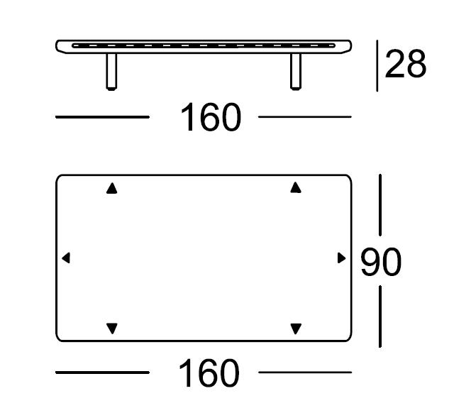 Rahmen 160 cm