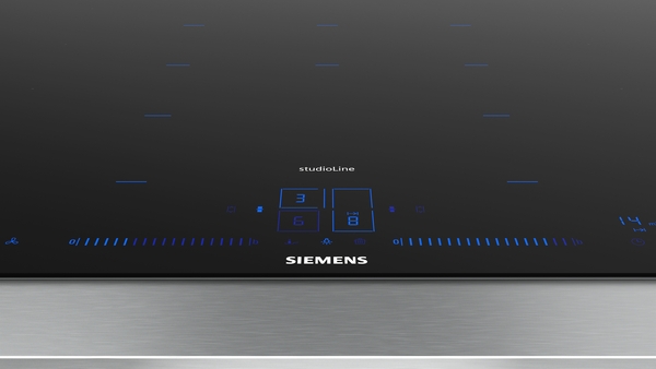 Siemens studioLine EX878LYV5E iQ700 Induktionskochfeld | 80 cm | Lisenen-Design
