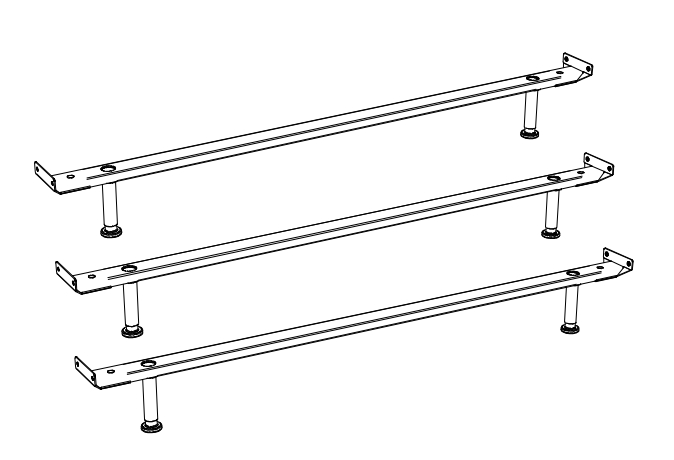 Crosstraver-XXL (3 Quertraversen) | 140 cm