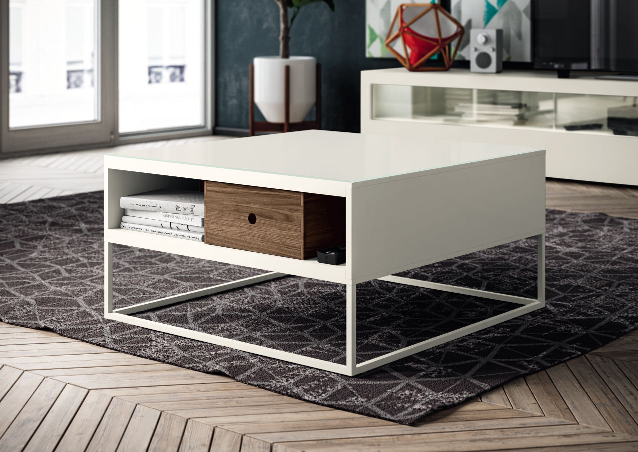 now! by hülsta. coffee tables | Couchtisch mit Glasplatte CT 20 | konfigurierbar