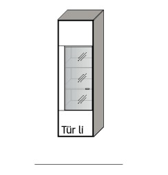 Illustration eines Hängeelements vor weißem Hintergrund