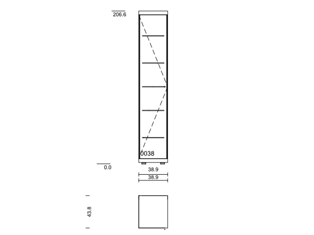 Type 0038 | Türanschlag links