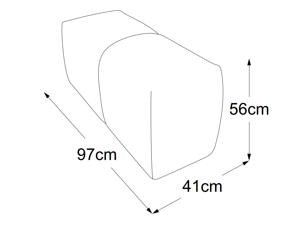 designwerk Palace - Armteil kurz | T: 97 cm | D064901