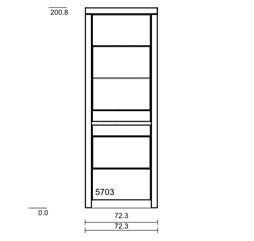 Type 5703 (Türanschlag links)