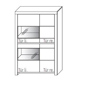 WM.SO.4103 Wöstmann. Soleo 3000 | Schrank | Type 4103/4104 | B: 112,3 cm