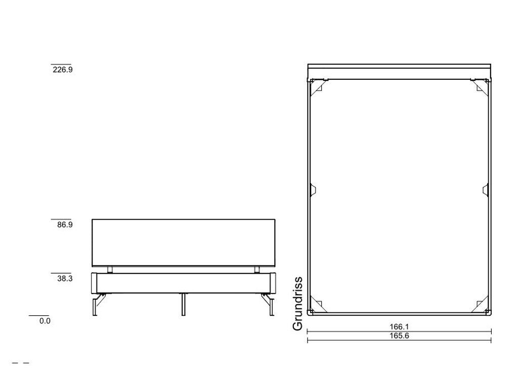 160 x 210 cm