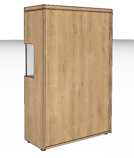 Wöstmann WM 2520 - Highboard | Type 4960 | B: 91,9 cm | Wildeiche massiv