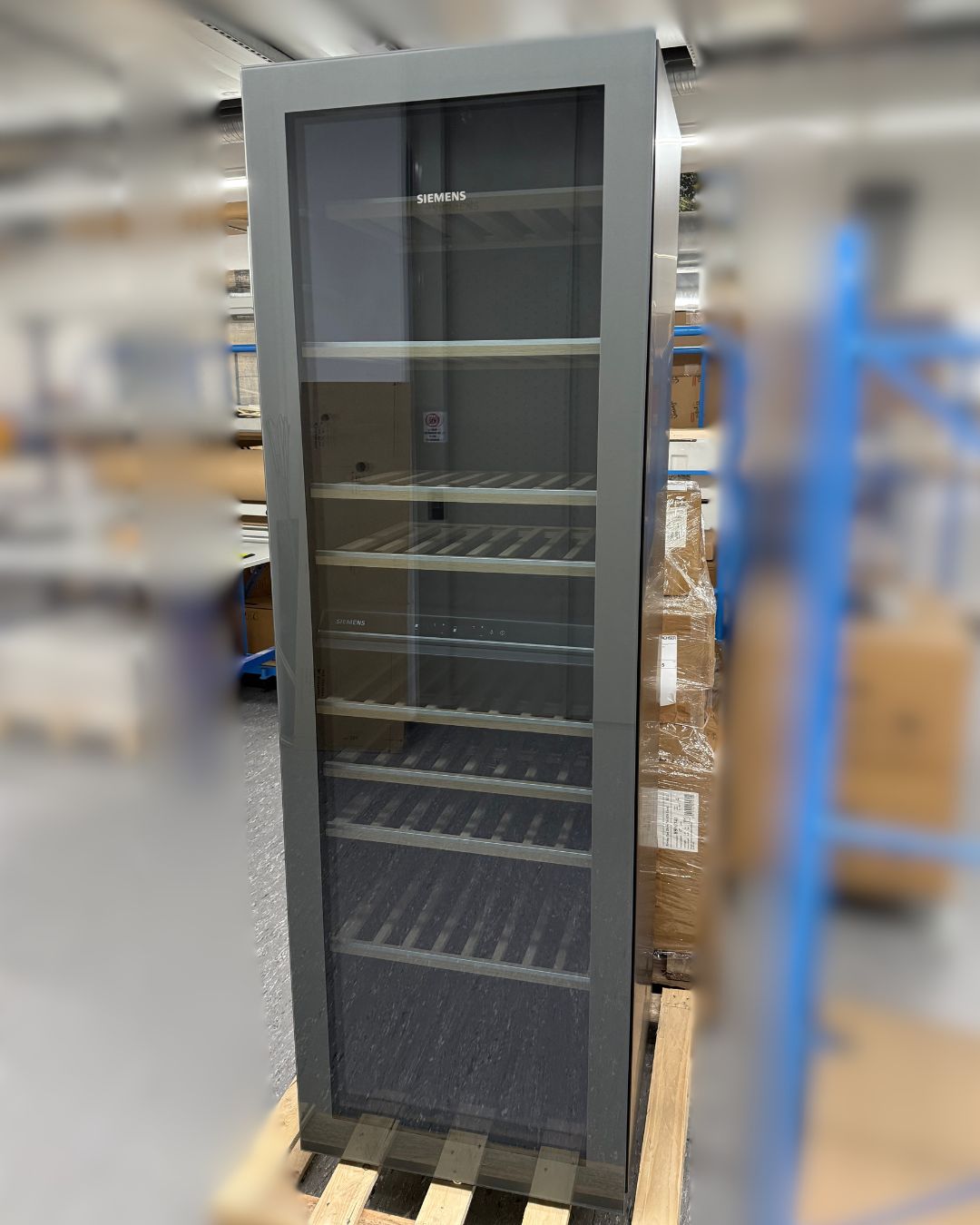 Siemens - Weinkühlschrank mit Glastür | KW36KATGA | AUSSSTELLUNGSGEBRAUCHT
