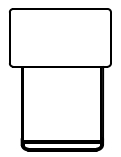 Illustration einer Kopfstütze für ein Sofa vor weißem Hintergrund freistil Rolf Benz 133