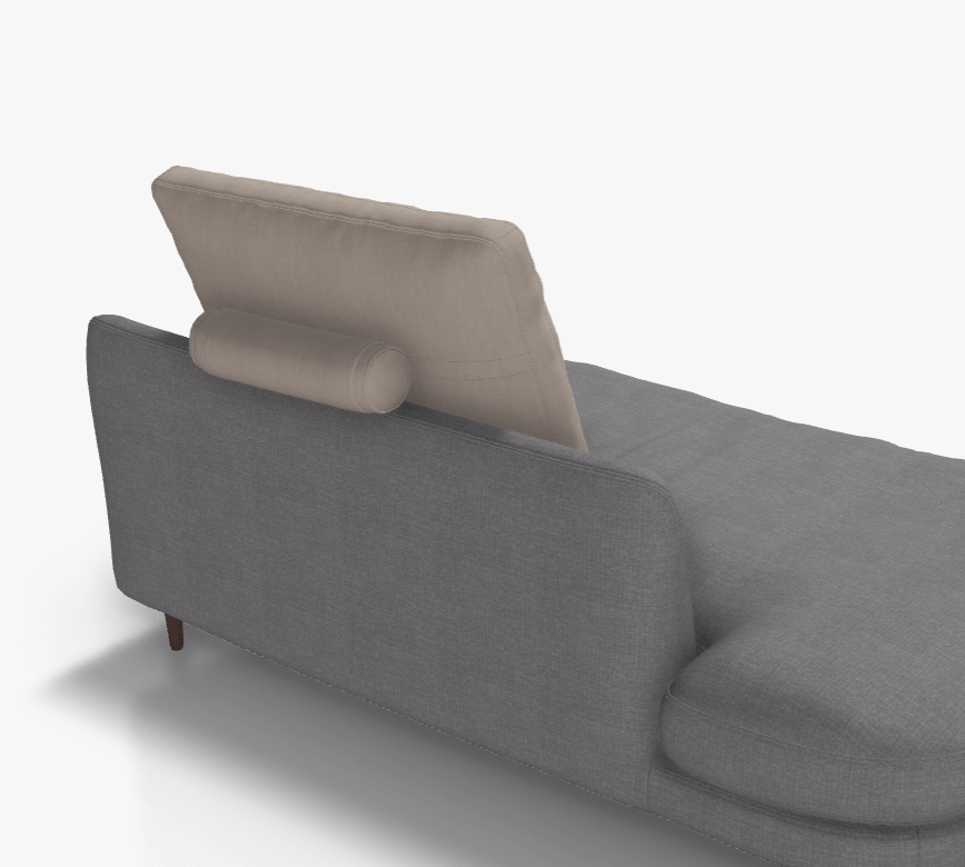 Rolf Benz 555 KUMO - Rückenkissenrolle hoch | 74 x 60 cm