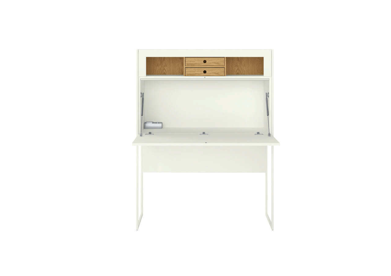 now! by hülsta. vision | Schreibfach mit Beleuchtung | Homeoffice | B: 108,7 cm