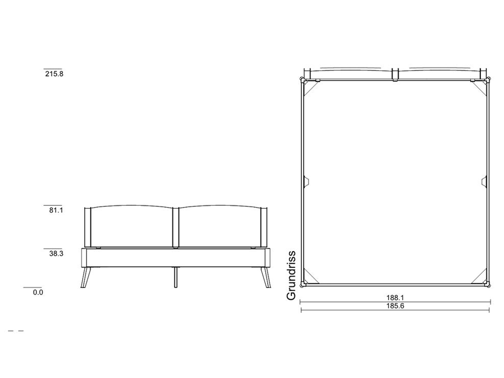 180 x 200 cm