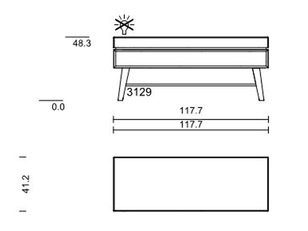 hartmann. Runa | Sitzbank | 3129 | B: 118 cm