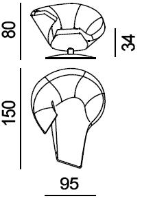 Leolux. Sessel | Parabolica 320