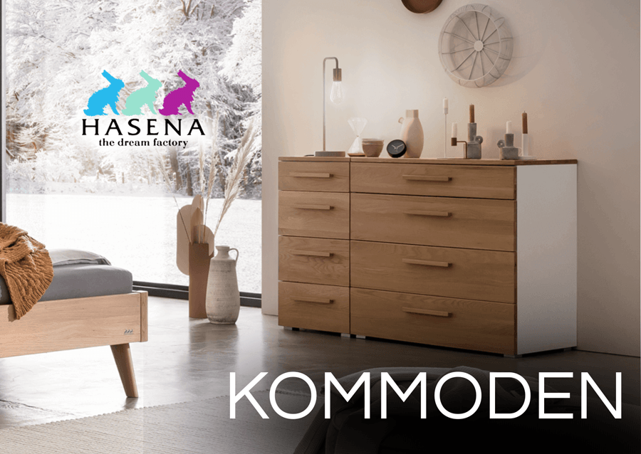 Kommode mit Holzfront