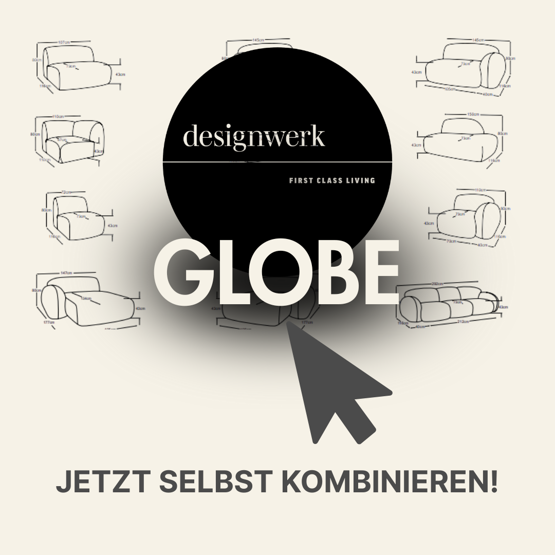 Button zum designwerk Globe selbst kombinieren