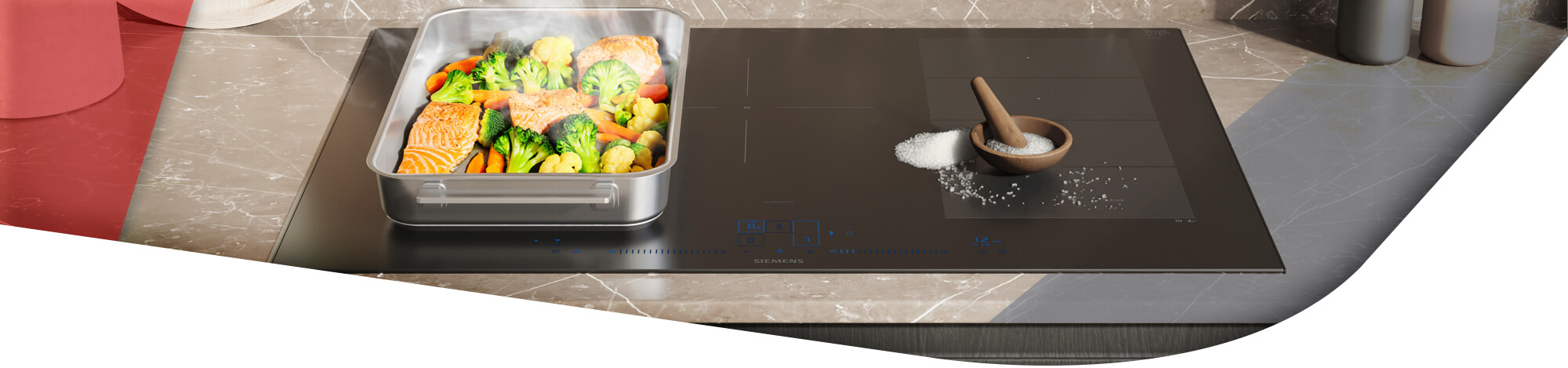 Kochfeld mit diamondProtect Beschichtung