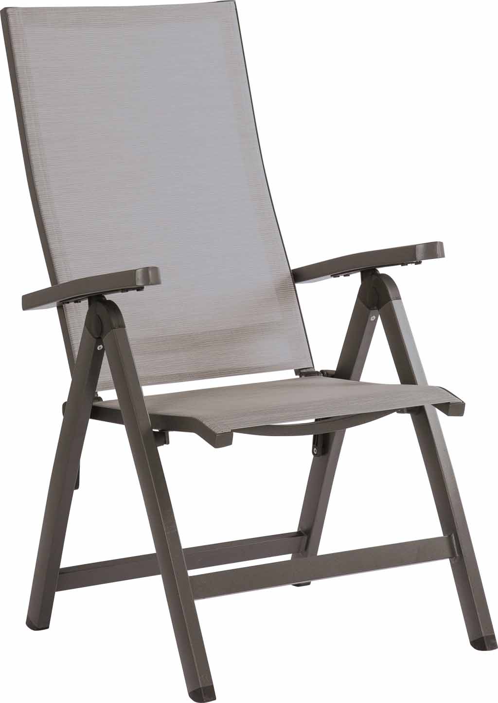 Stern. New Top | Klappsessel | silber | Aluminium anthrazit