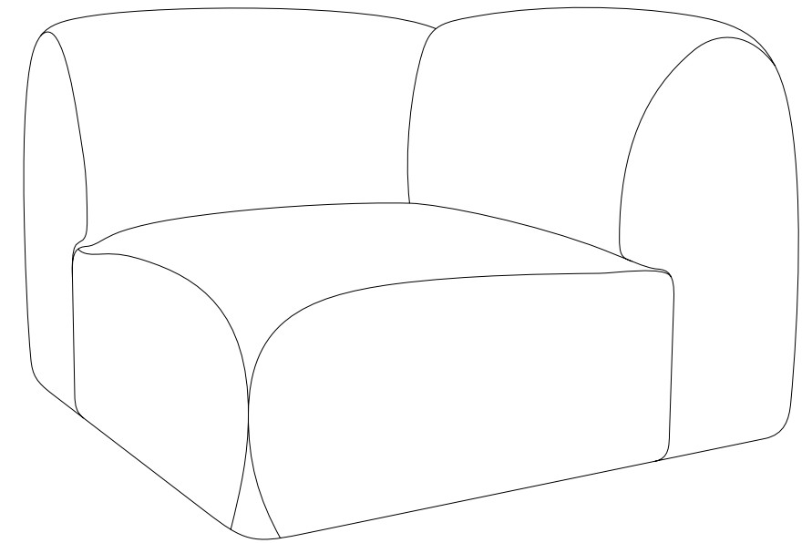 DW.G.D074519 designwerk Globe - Ecke | B: 110 cm | D074519