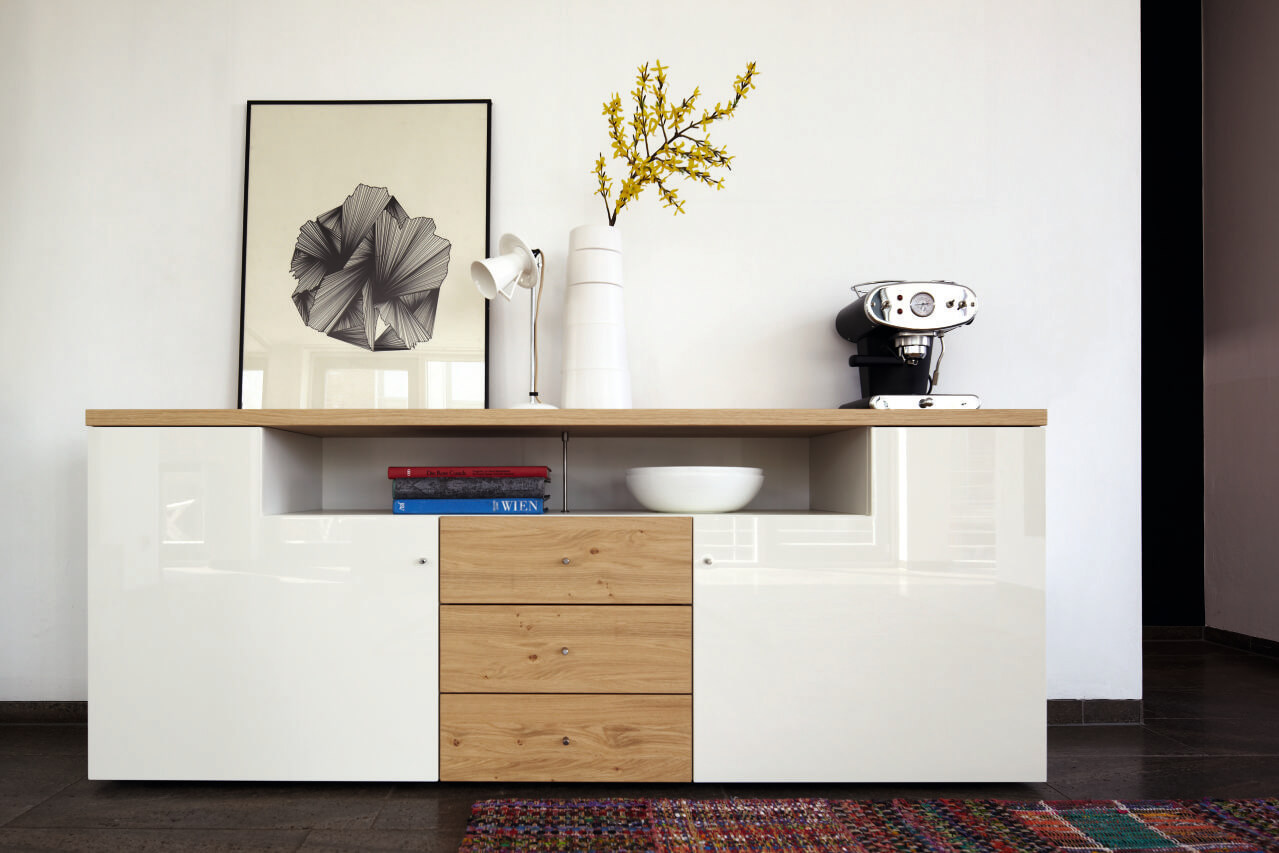 now! by hülsta. time | Sideboard | B: 190 cm