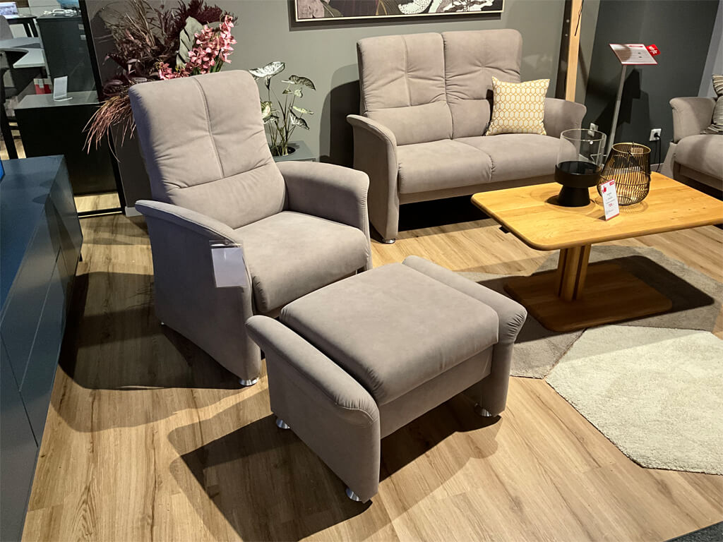 Himolla 6001 | Sessel mit Hocker