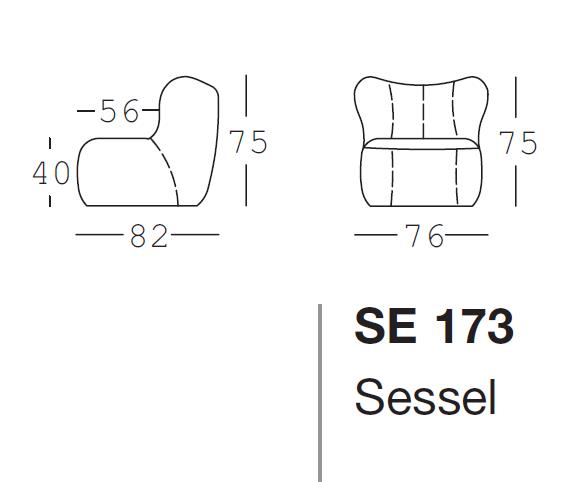 freistil 173 | Sessel | Teddy Edition | 6531 