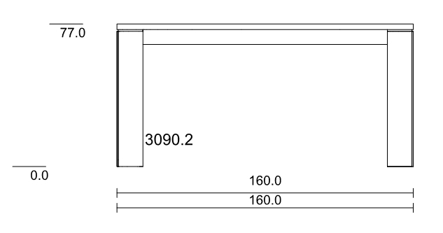 Type 3090.2 | Länge 160 cm