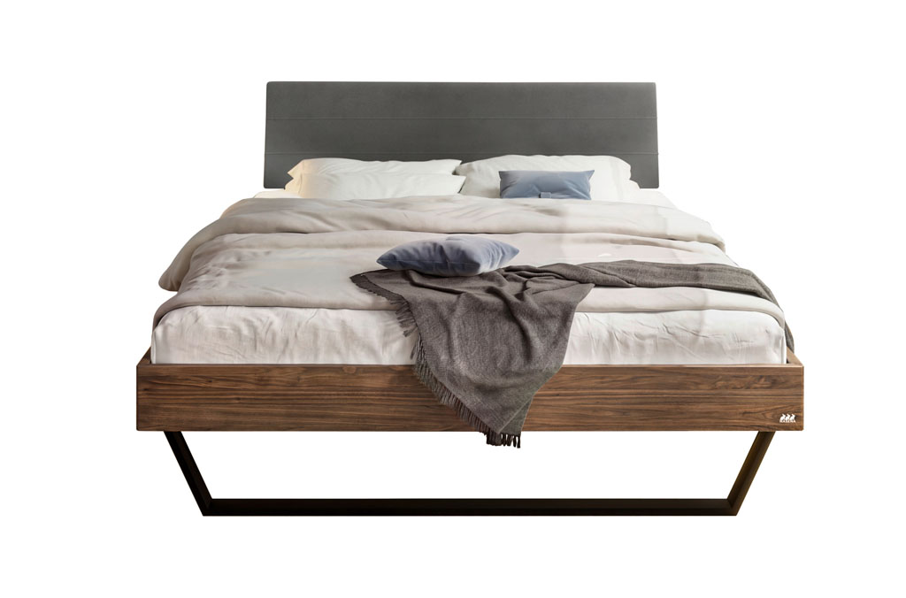 Hasena -  Trento Bett Ariana | Rahmen Trento 16 | Kopfteil Limes | Metallkufen Glyd | konfigurierbar