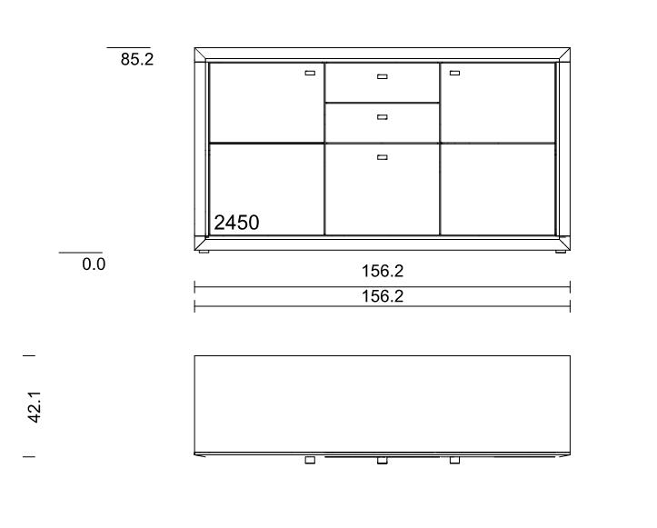 Type 2450 | B: 156,2 cm