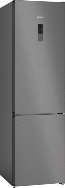 Siemens - Freistehende Kühl-Gefrier-Kombination iQ300 (203x60 cm) | KG39NXXBF | BlackSteel
