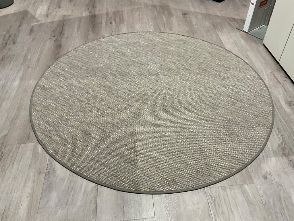 JAB SANDS | Paspelteppich | Ø 150 cm