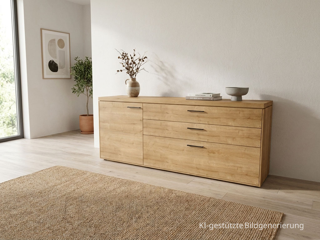 Wöstmann WM 2520 - Sideboard | Type 2883/2884 | B: 181,9 cm | Wildeiche massiv