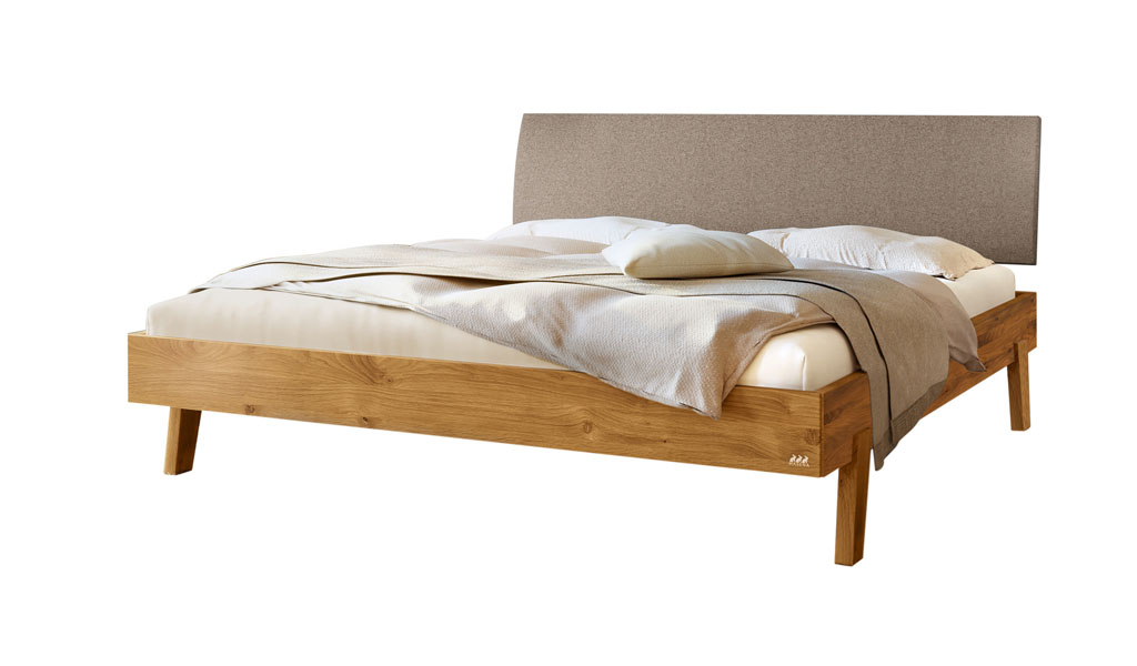 Hasena - Trento Bett Lorenzo | Rahmen Trento 16 | Kopfteil Lecco | Füße Getano | konfigurierbar