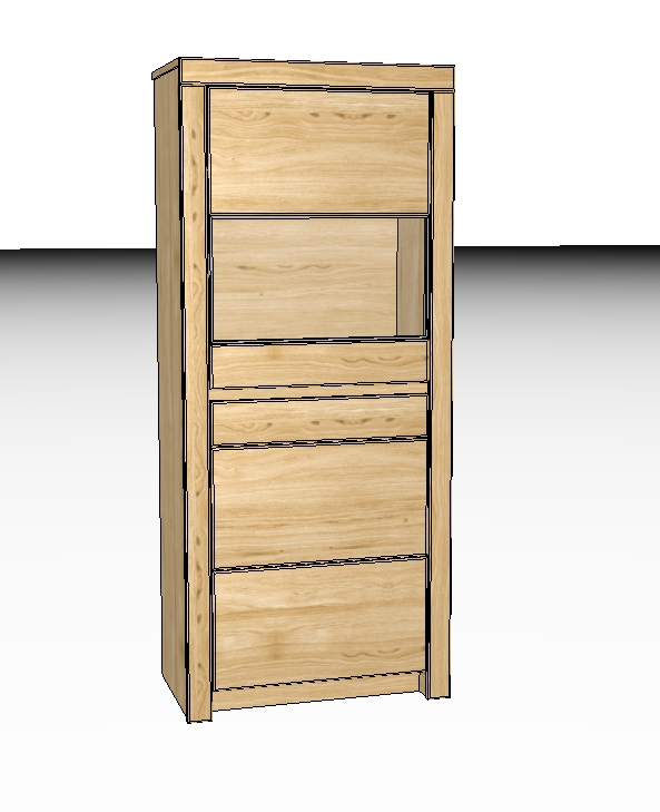 Wöstmann. Soleo 3000 | Schrank | Type 4713/4714 | H: 168,8 cm